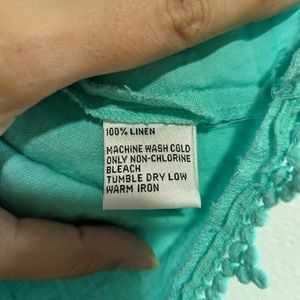 100% Irish Linen Talbot's tank top